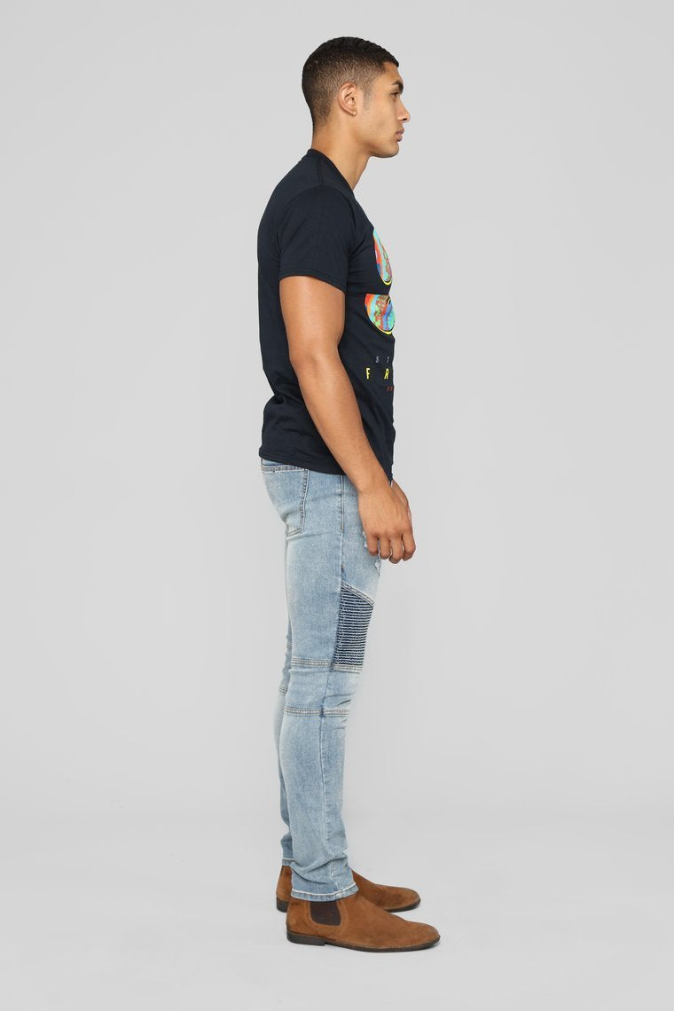 93 Mixtape Short Sleeve Tee - Black