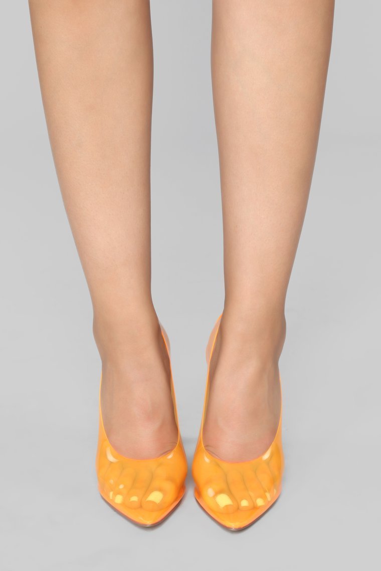 You Da Boss Pump - Orange