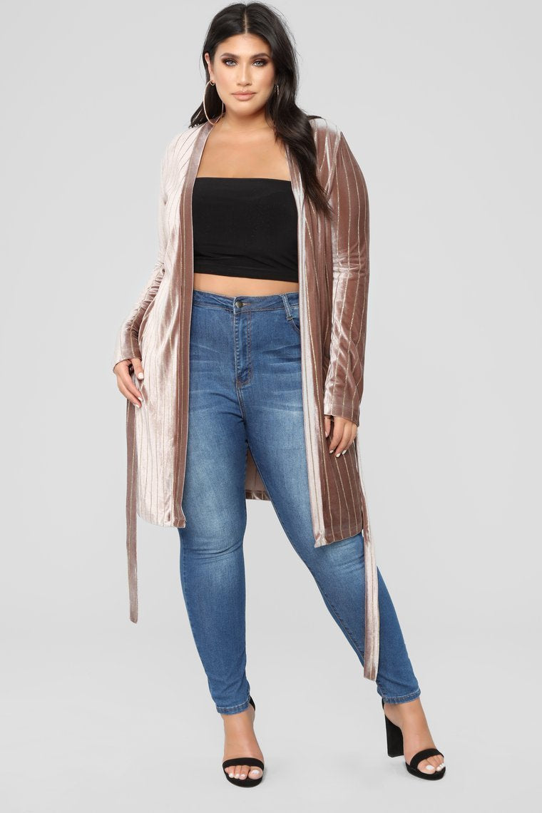 Strut My Stuff Duster - Mauve