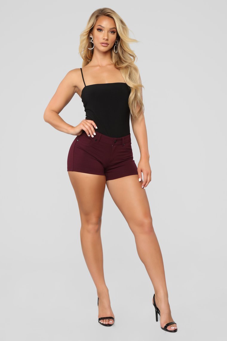 Riley Shorts - Plum