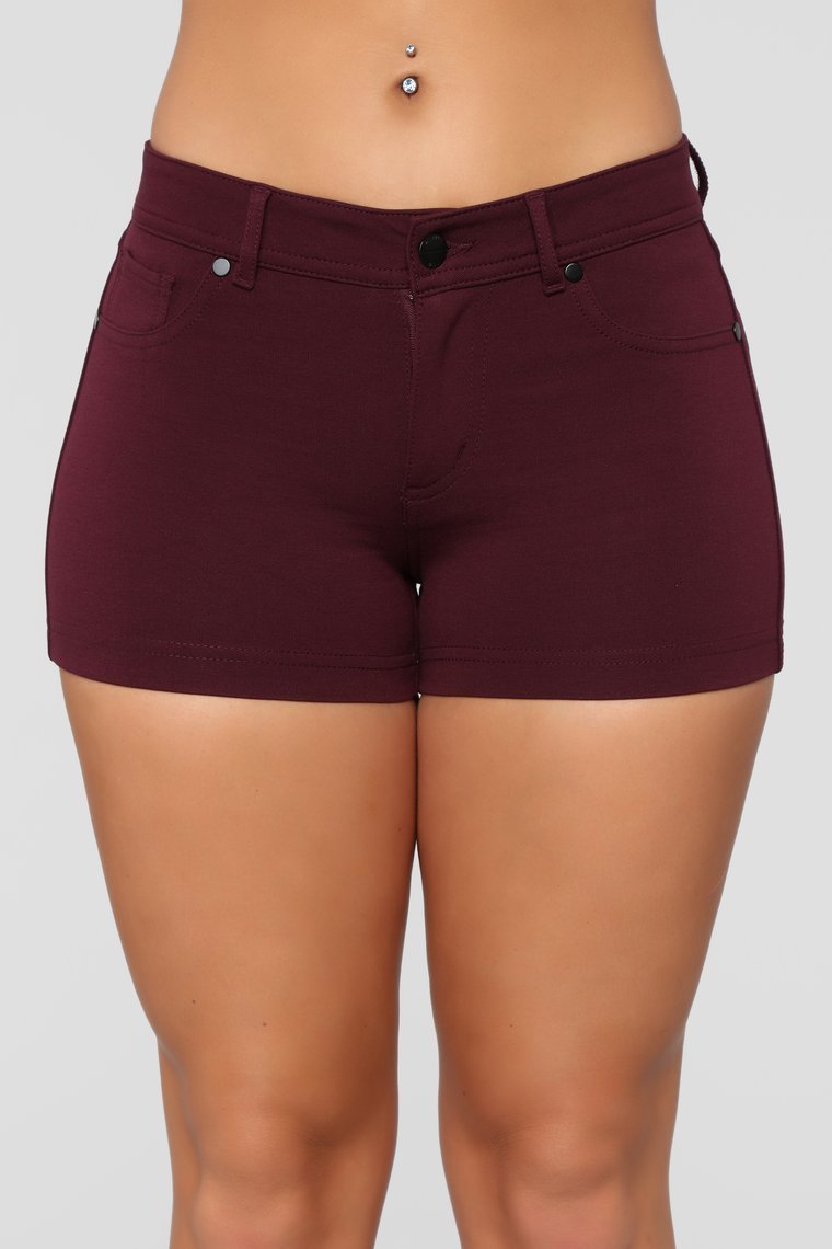 Riley Shorts - Plum