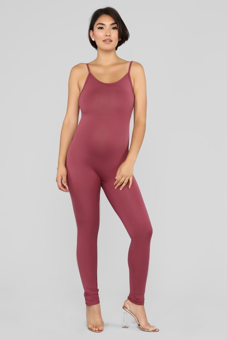 Nova Season Jumpsuit - Marsala