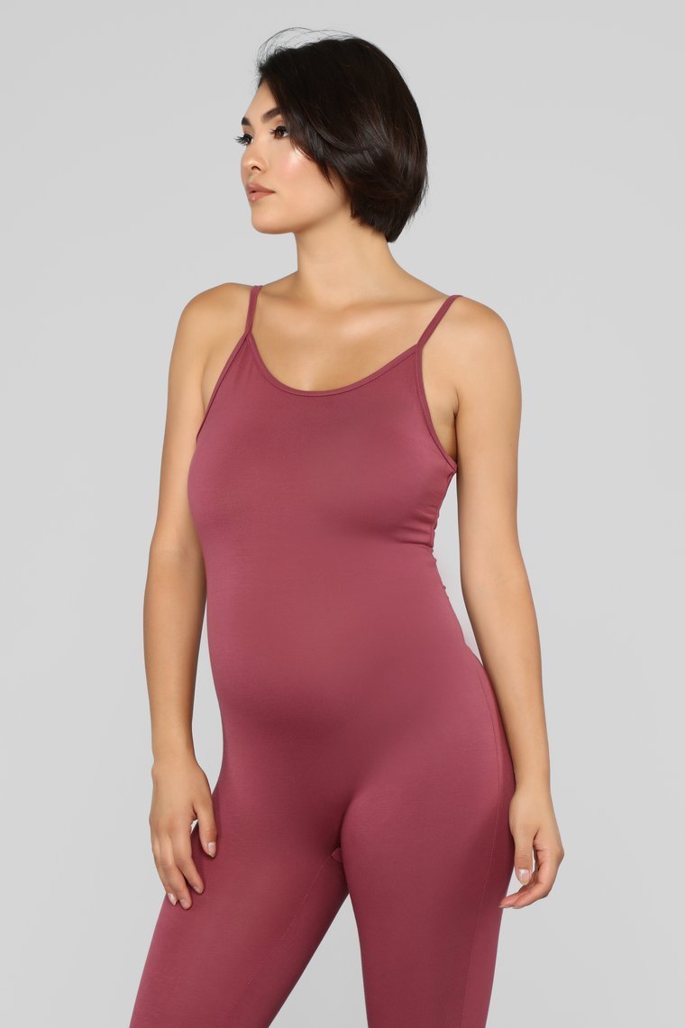Nova Season Jumpsuit - Marsala