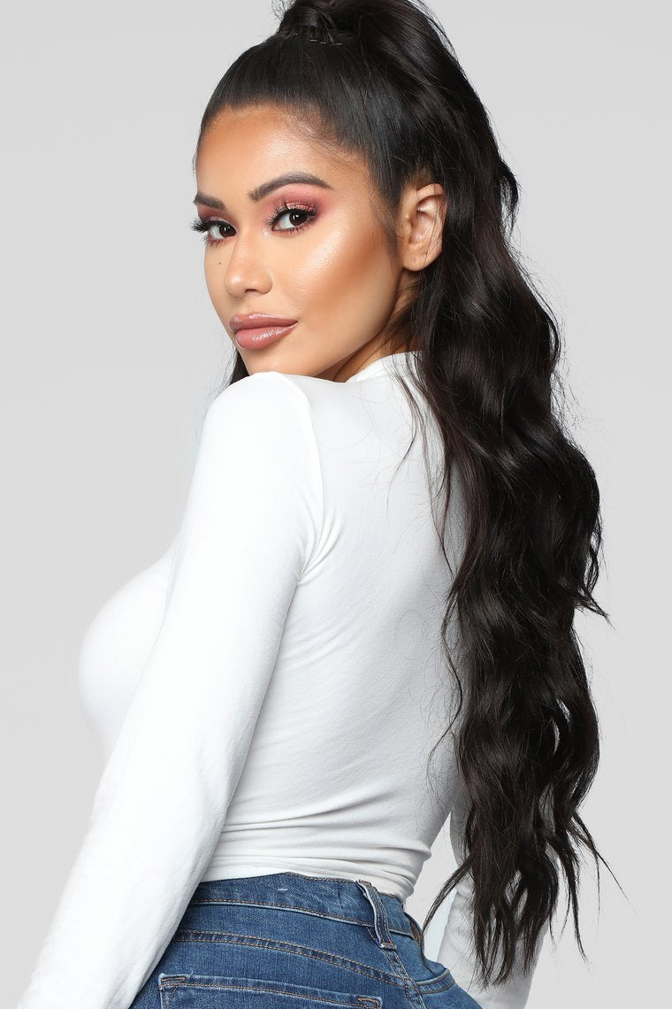 Shape Of You Top - Soft White