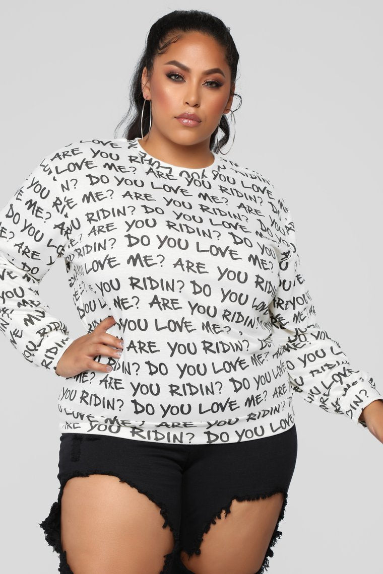 Keke Sweatshirt - Ivory Combo