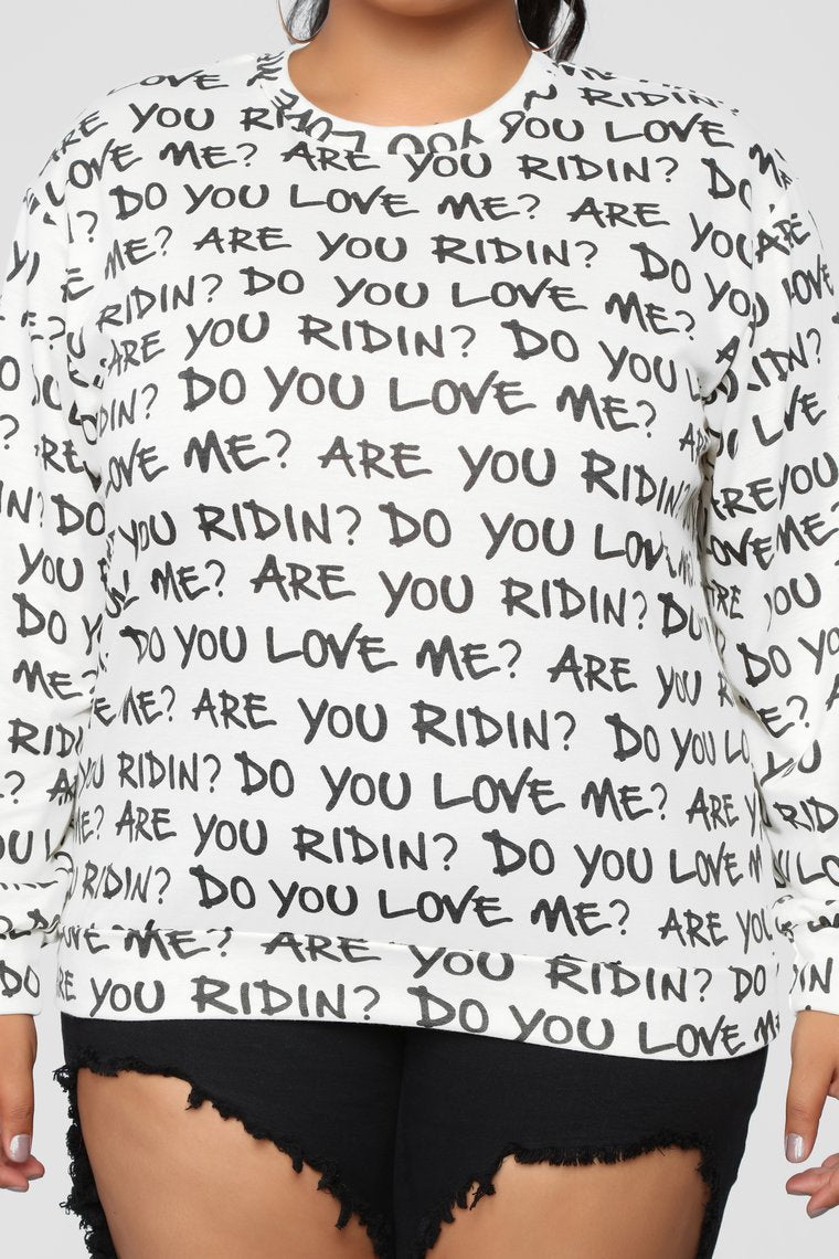 Keke Sweatshirt - Ivory Combo