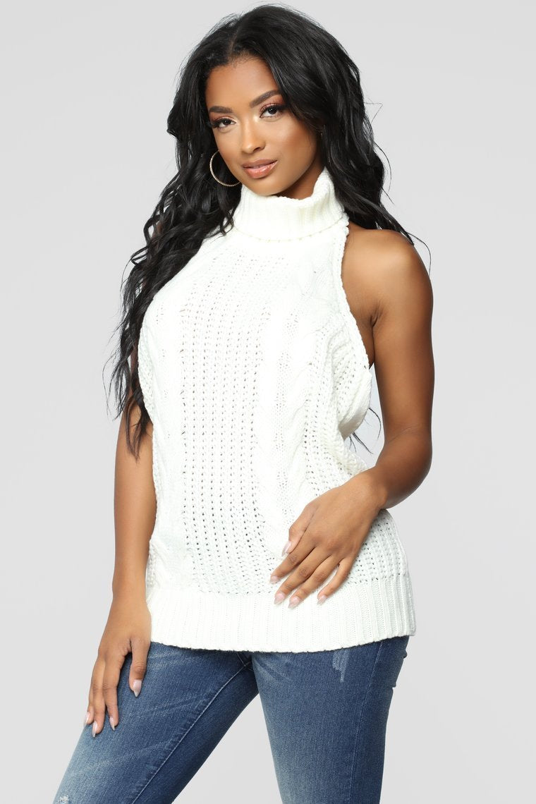 Sweet Bella Sweater - White