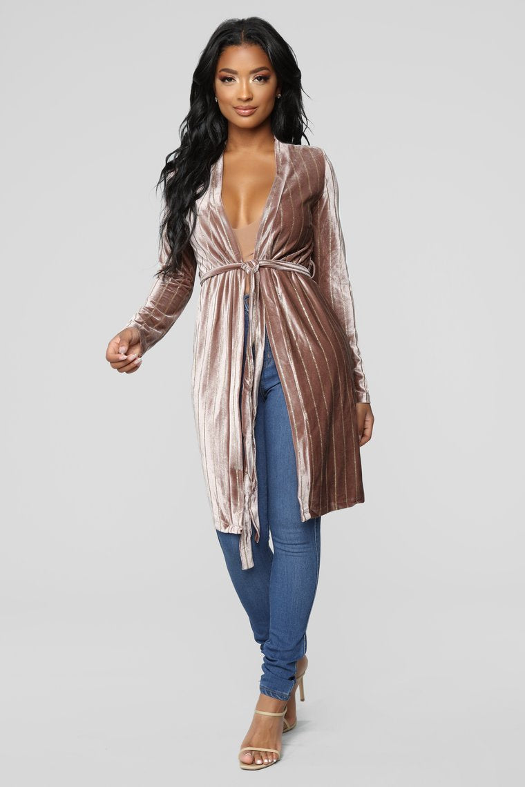 Strut My Stuff Duster - Mauve