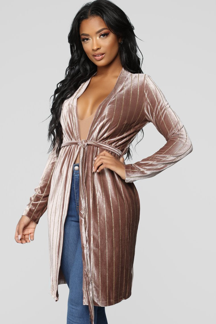 Strut My Stuff Duster - Mauve