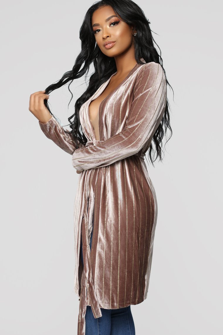 Strut My Stuff Duster - Mauve