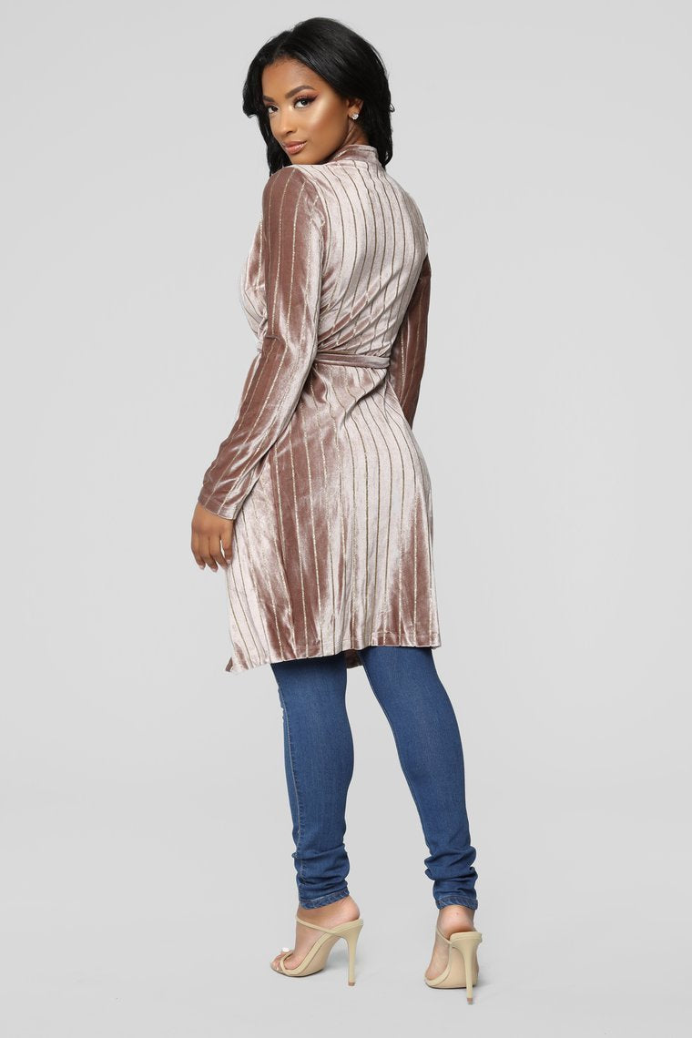 Strut My Stuff Duster - Mauve