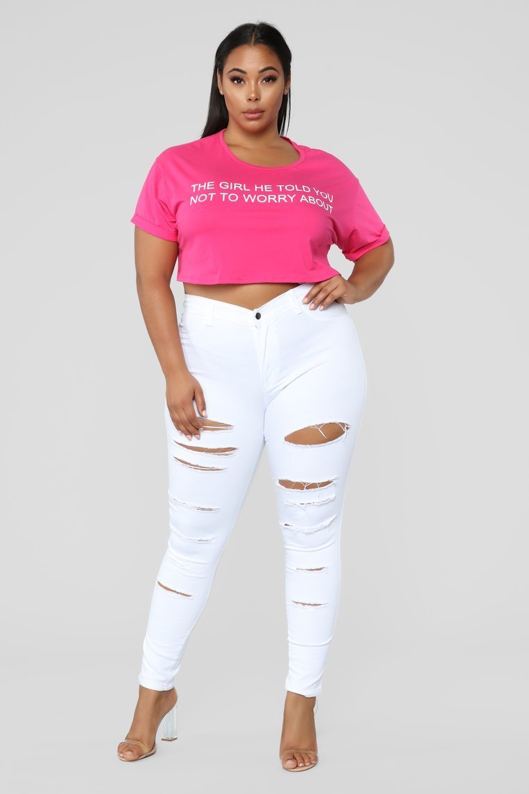 Your Competition Crop Top - Hot Pink