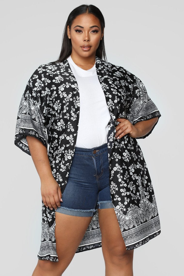 Promenons-nous Kimono - Noir