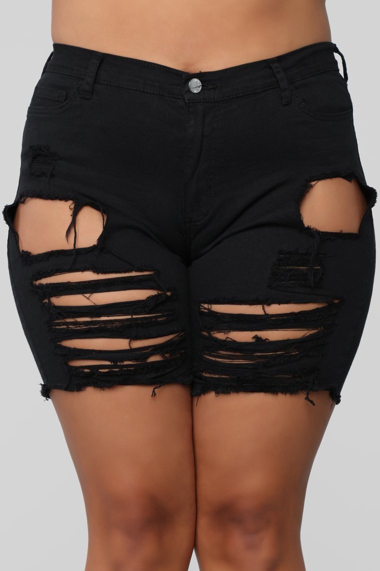 Shorts de pêche disparus - Noir