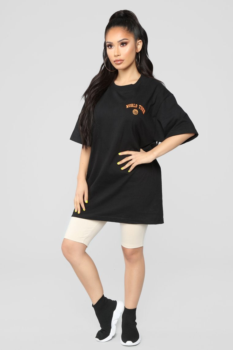 World Tour Tee - Black