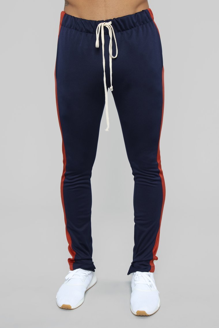 Retro V2 Track Pants - Navy/Combo