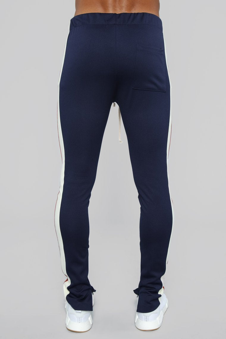 Retro V2 Track Pants - Navy/Combo