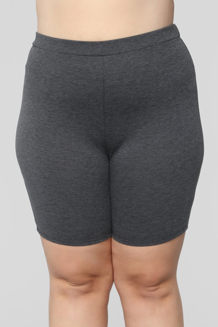 Chicago Short Set - Charcoal