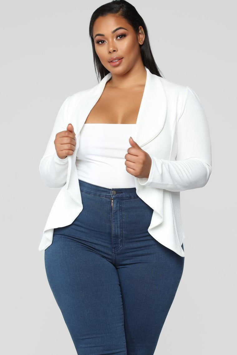 Meet And Greet Blazer - Ivory