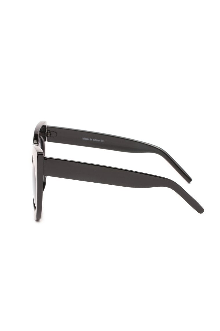 Why So Catty Sunglasses - Black