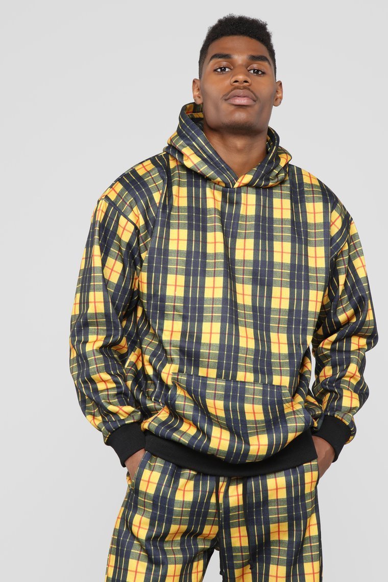 Territoire 2.0 Sweat à capuche - Jaune