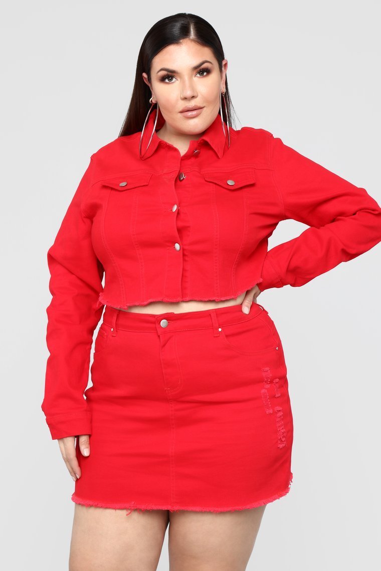 What You Want Jacket - Red