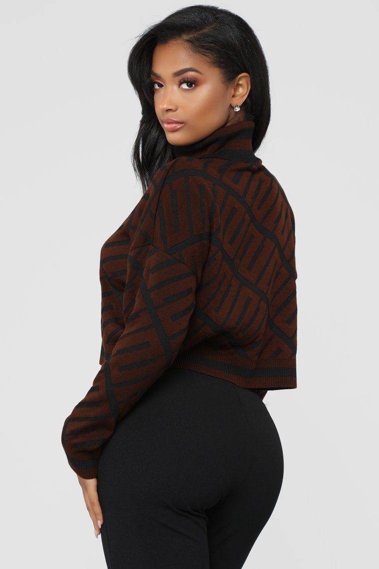 Pull So Rich - Brun/Noir