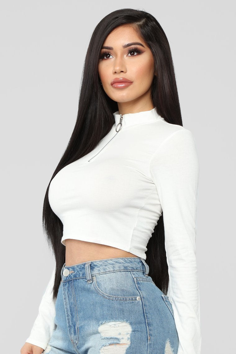 Bring You Home Top - Soft White