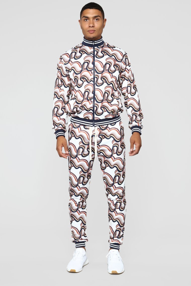 All About The Waves Joggers - Multi