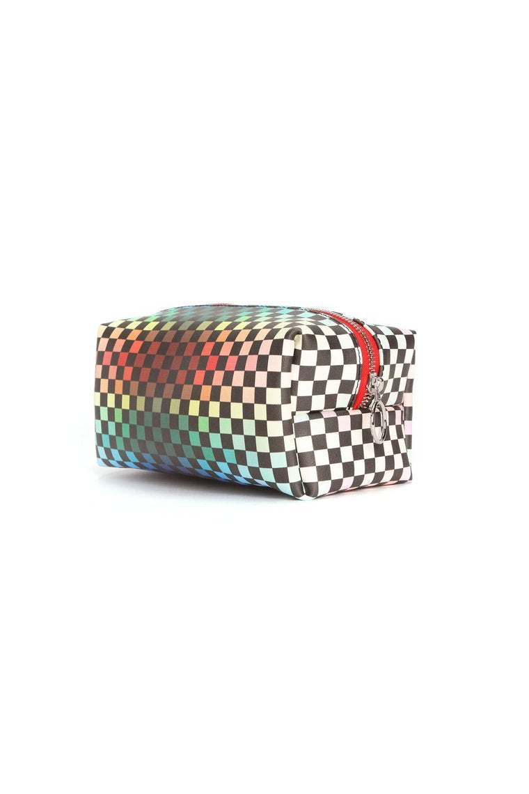 Check Her Out Cosmetic Bag - Multi
