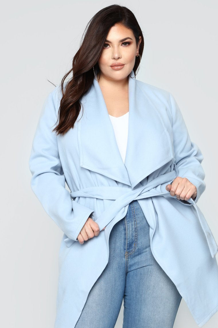 Manhattan Coat - Blue