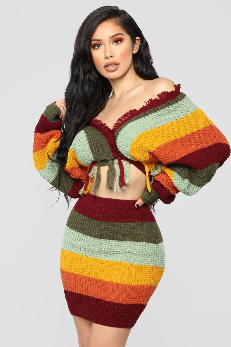 Adilynn Stripe Set - Multi