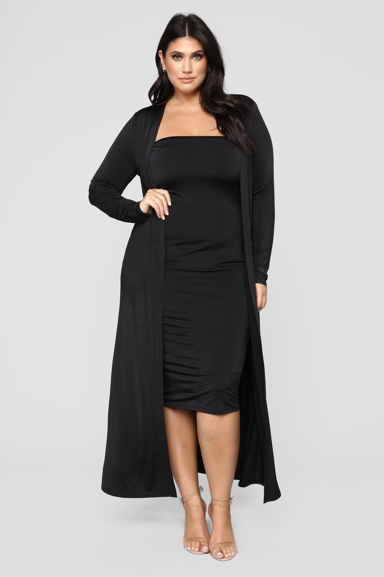 Ensemble Robe Still Fallin 'For Him - Noir