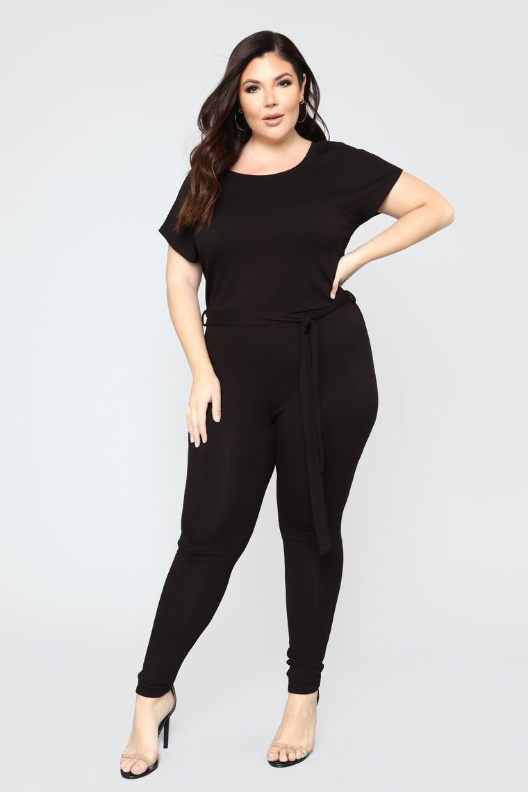 Hug Me Tight Jumpsuit - Noir