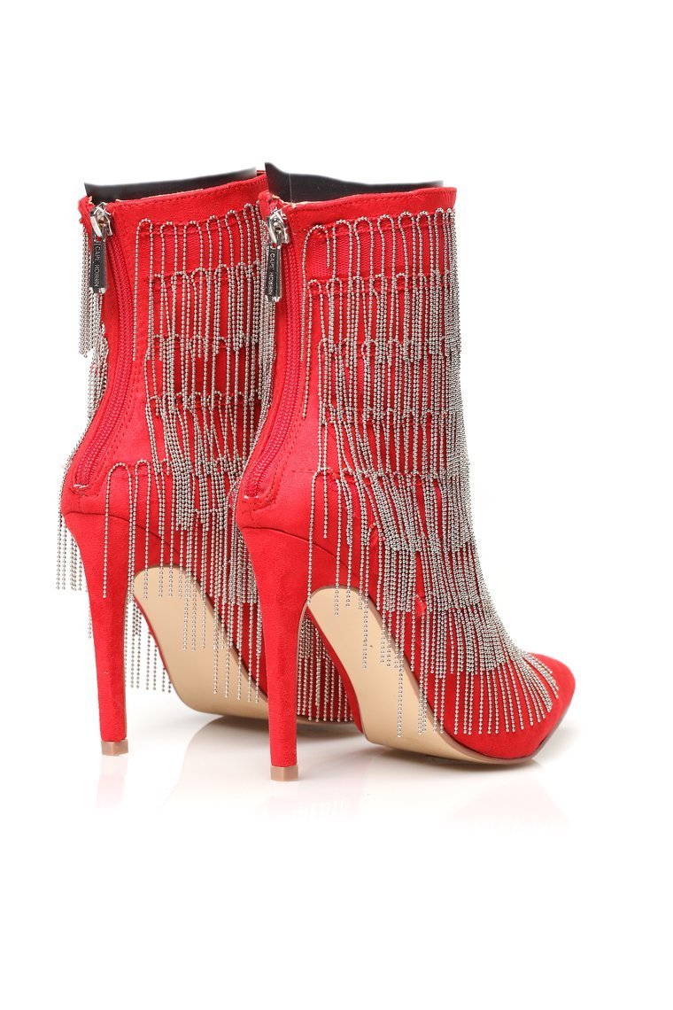 You Are A Rockstar Bootie - Red