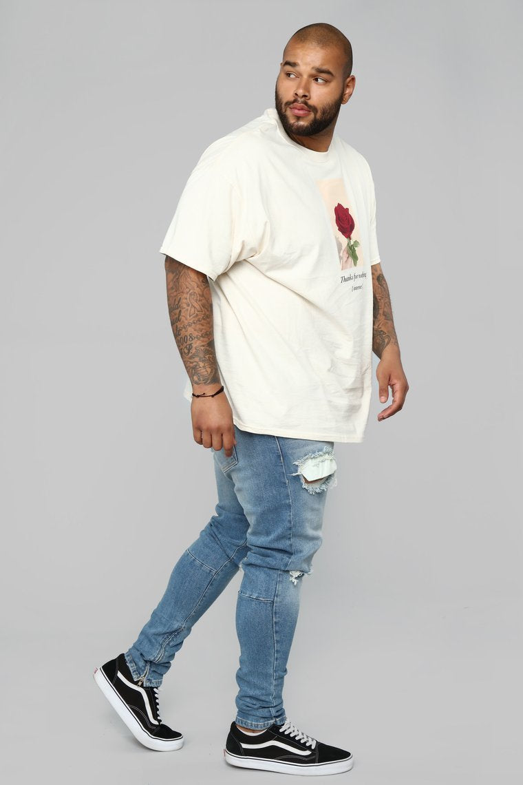 Herse Skinny Jeans - MediumBlueWash