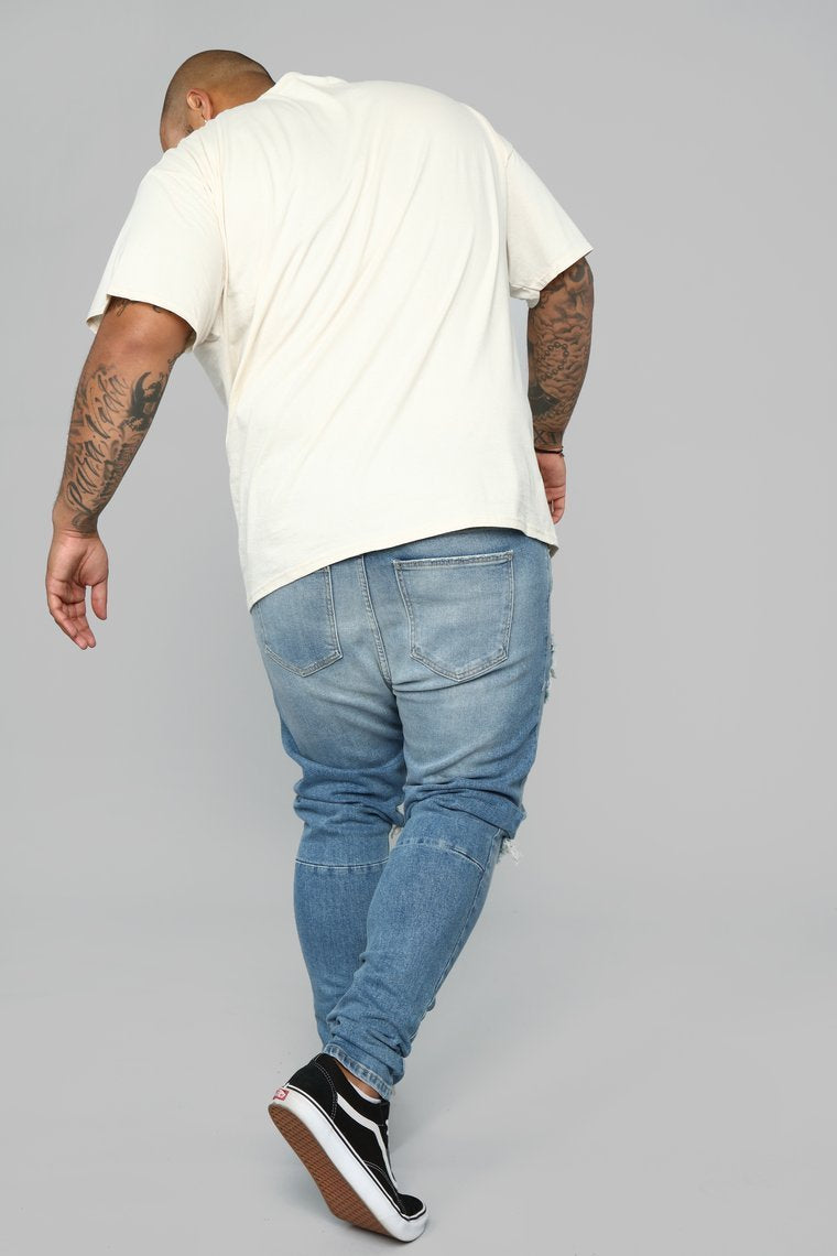 Herse Skinny Jeans - MediumBlueWash