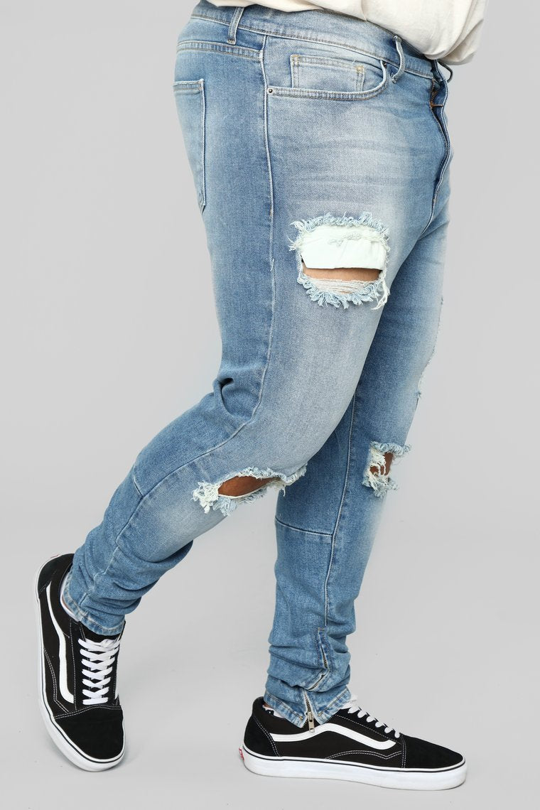 Herse Skinny Jeans - MediumBlueWash