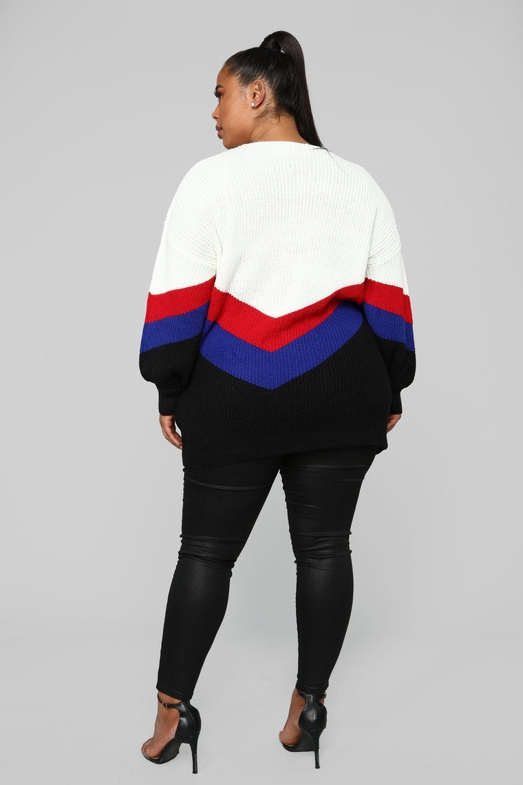 Get Comfy Cardigan - Ivoire / Combo