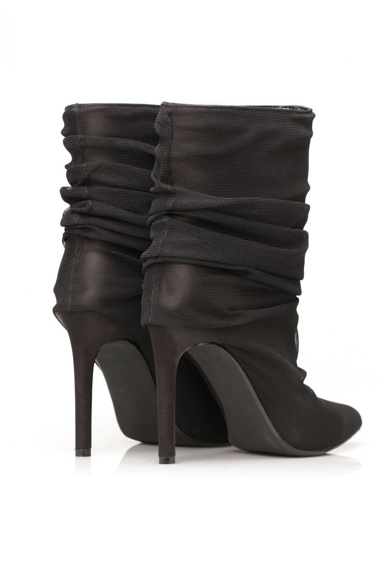 You Deserve It Heeled Bootie - Black