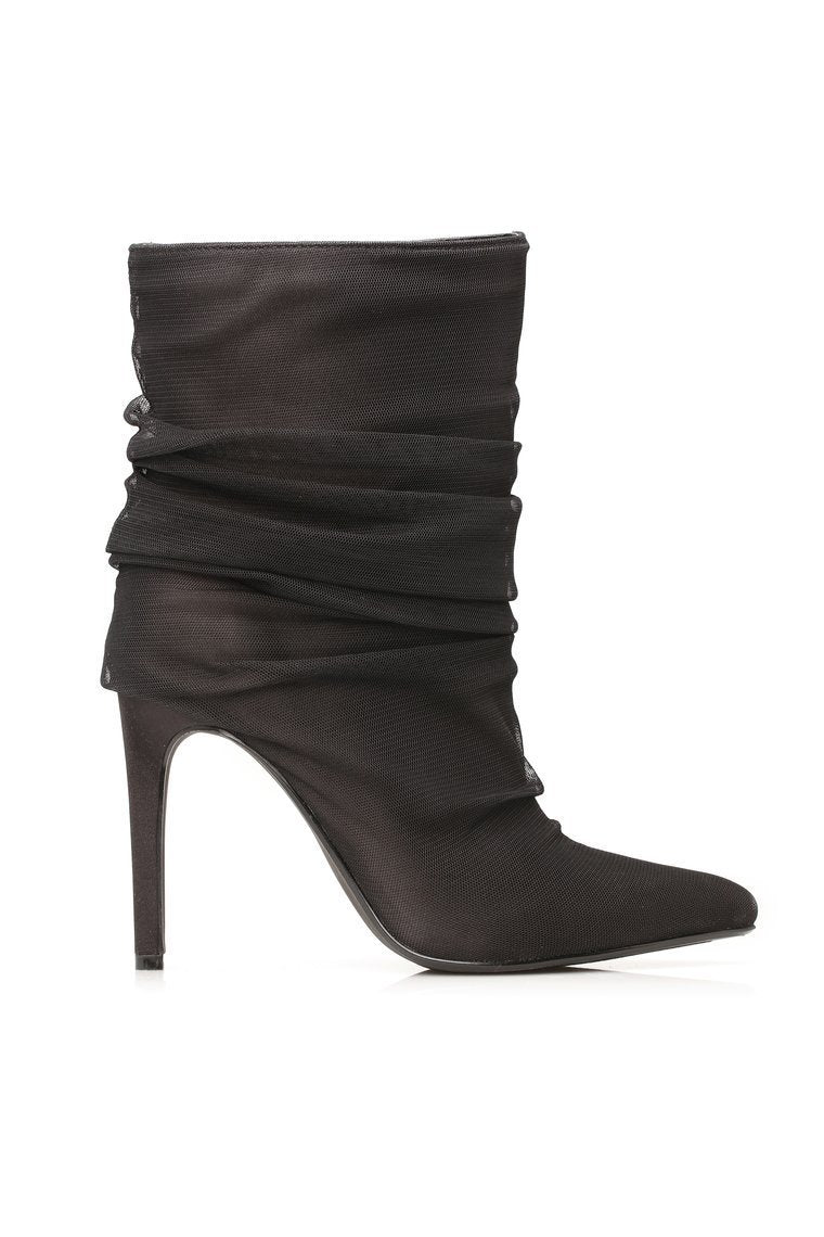 You Deserve It Heeled Bootie - Black