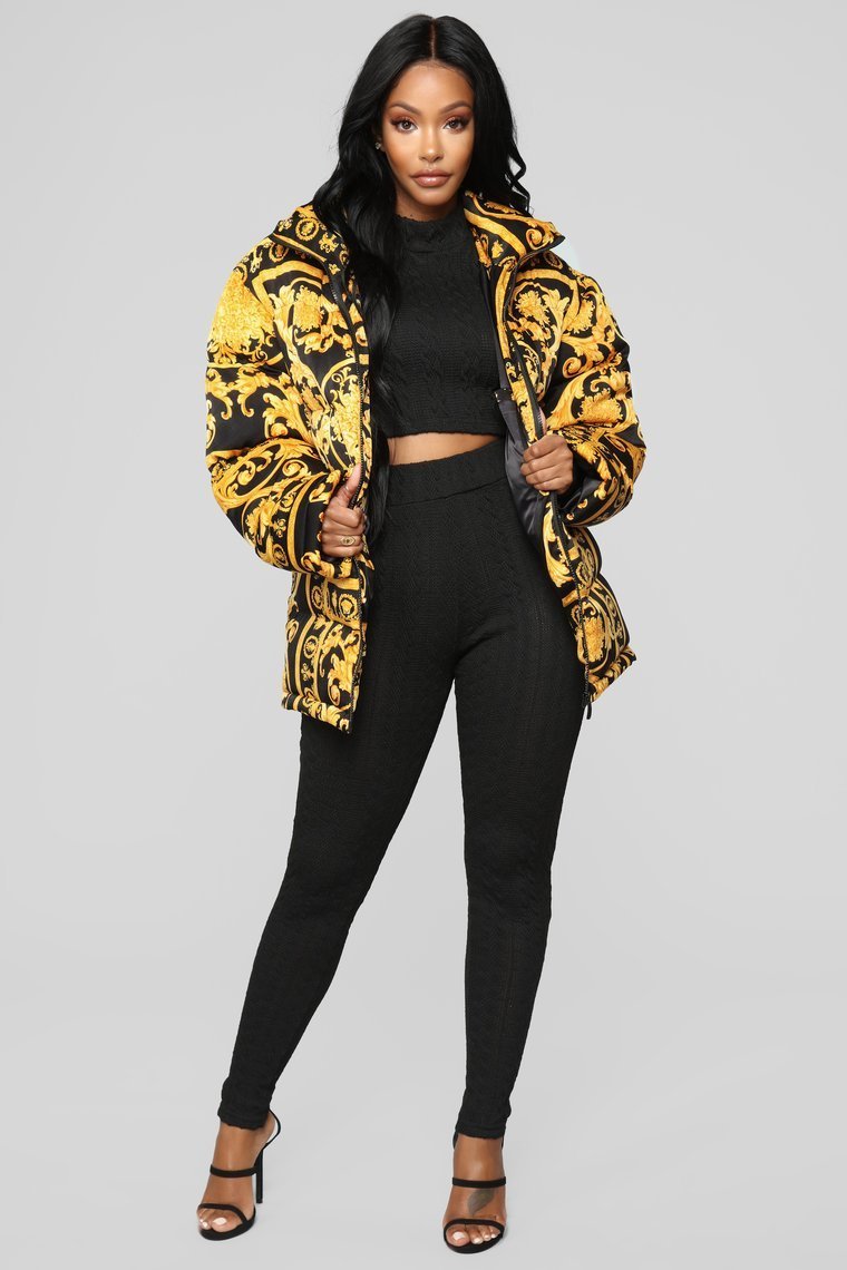 Winter In Versailles Jacket - Black