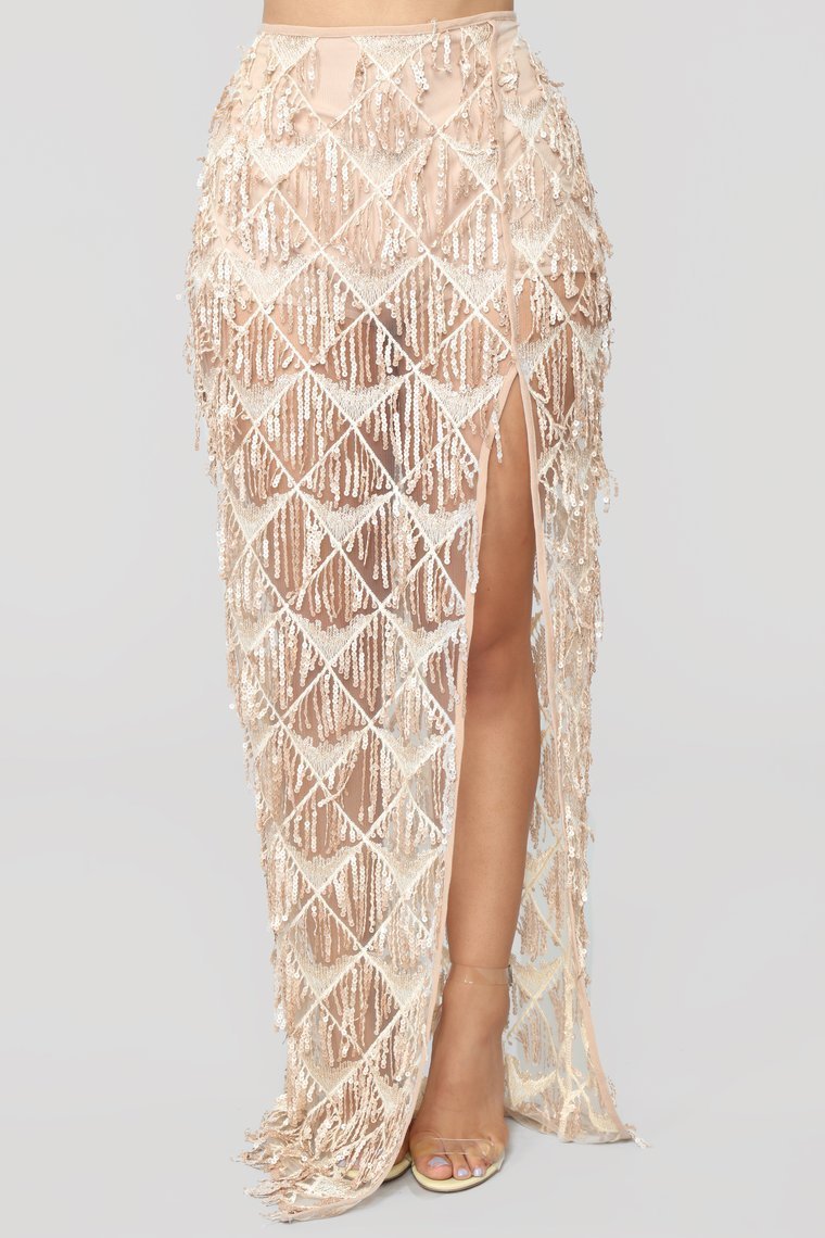 Ensemble de paillettes brillantes de diamants - Or rose
