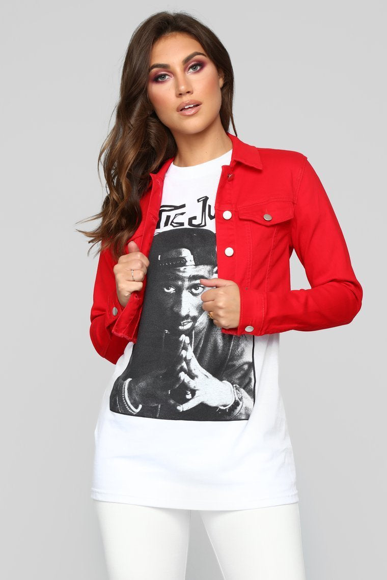 What You Want Jacket - Red