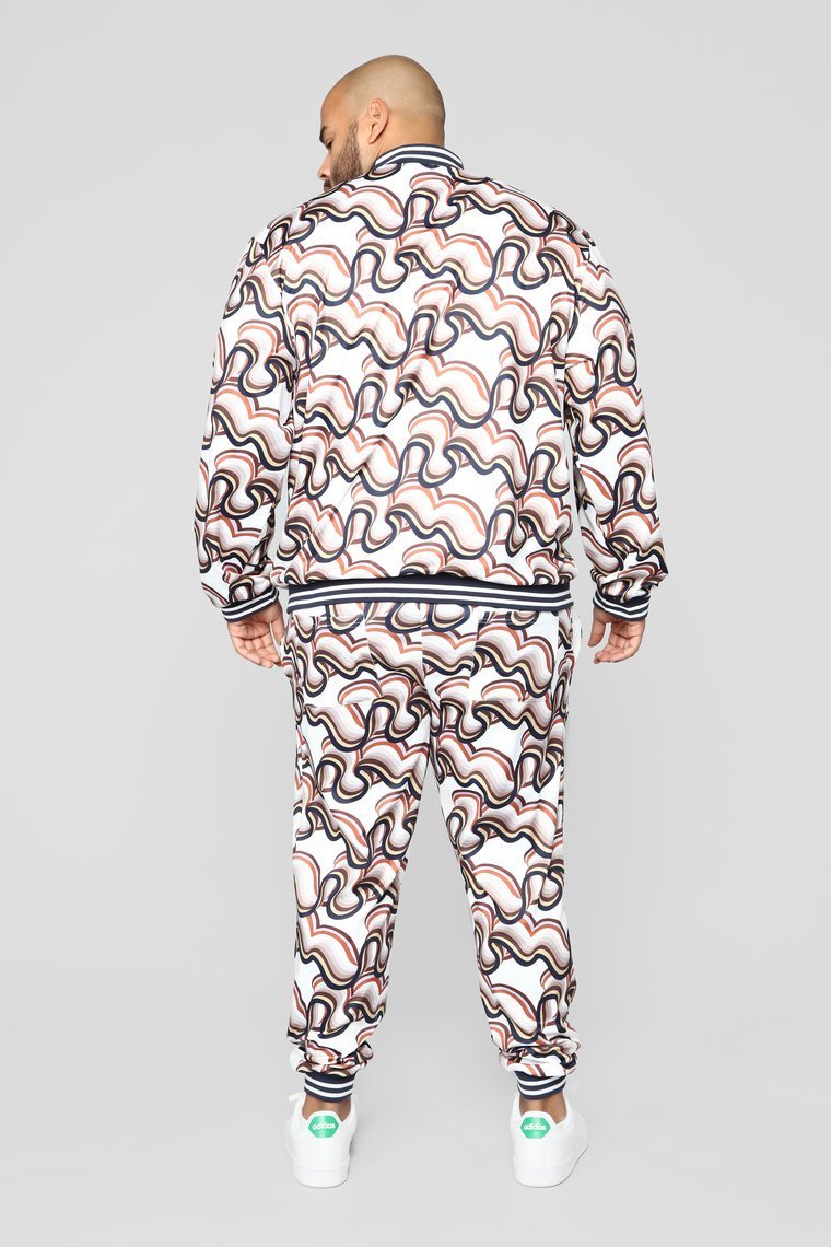 All About The Waves Track Jacket - MultiColor