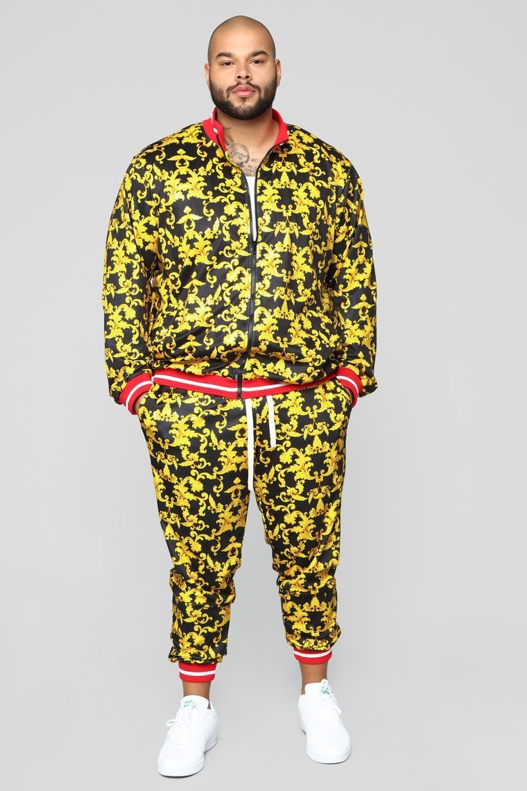 Keep Talkin' Jacket - Black/Gold