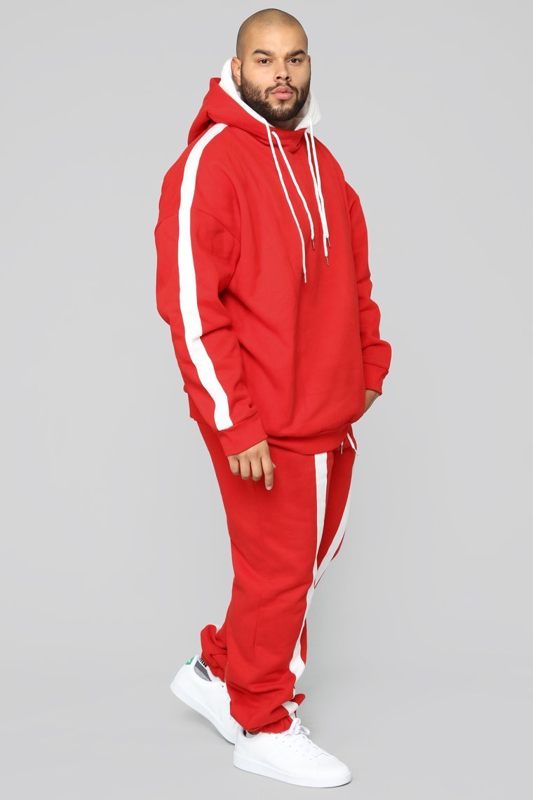 Redemption Hoodie - Red/White