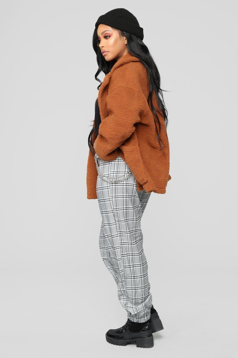 Bear Hugs Jacket - Camel