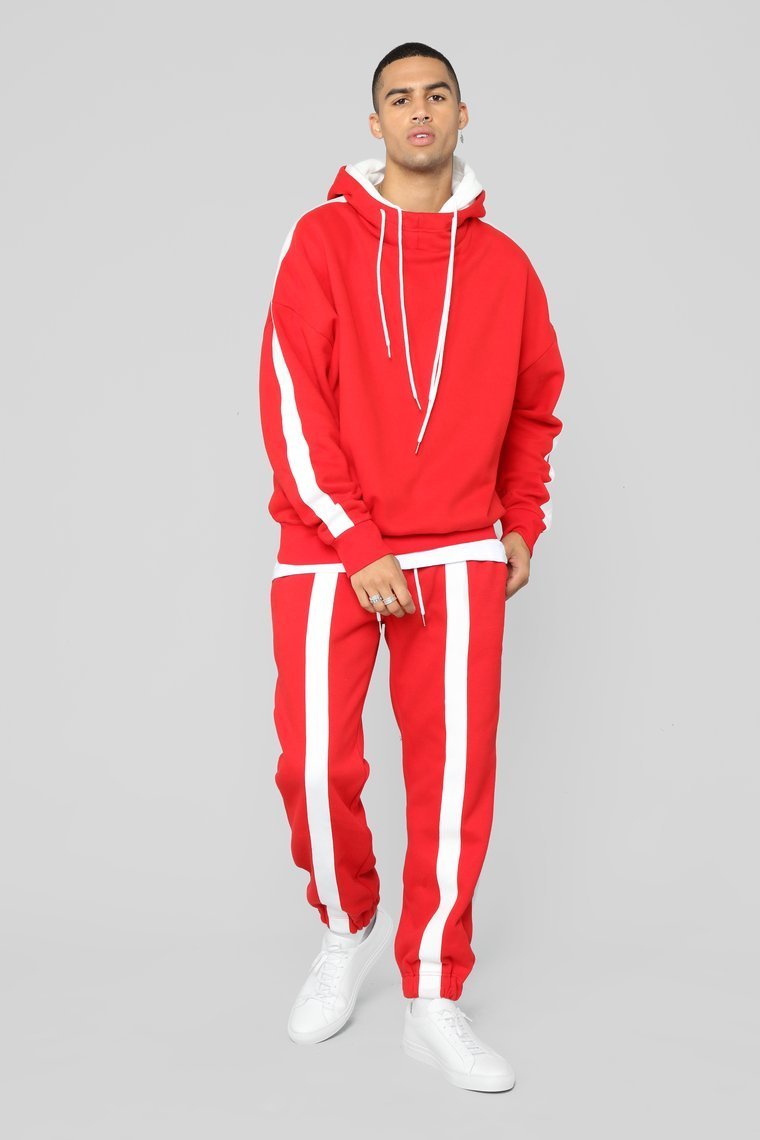 Redemption Hoodie - Red/White