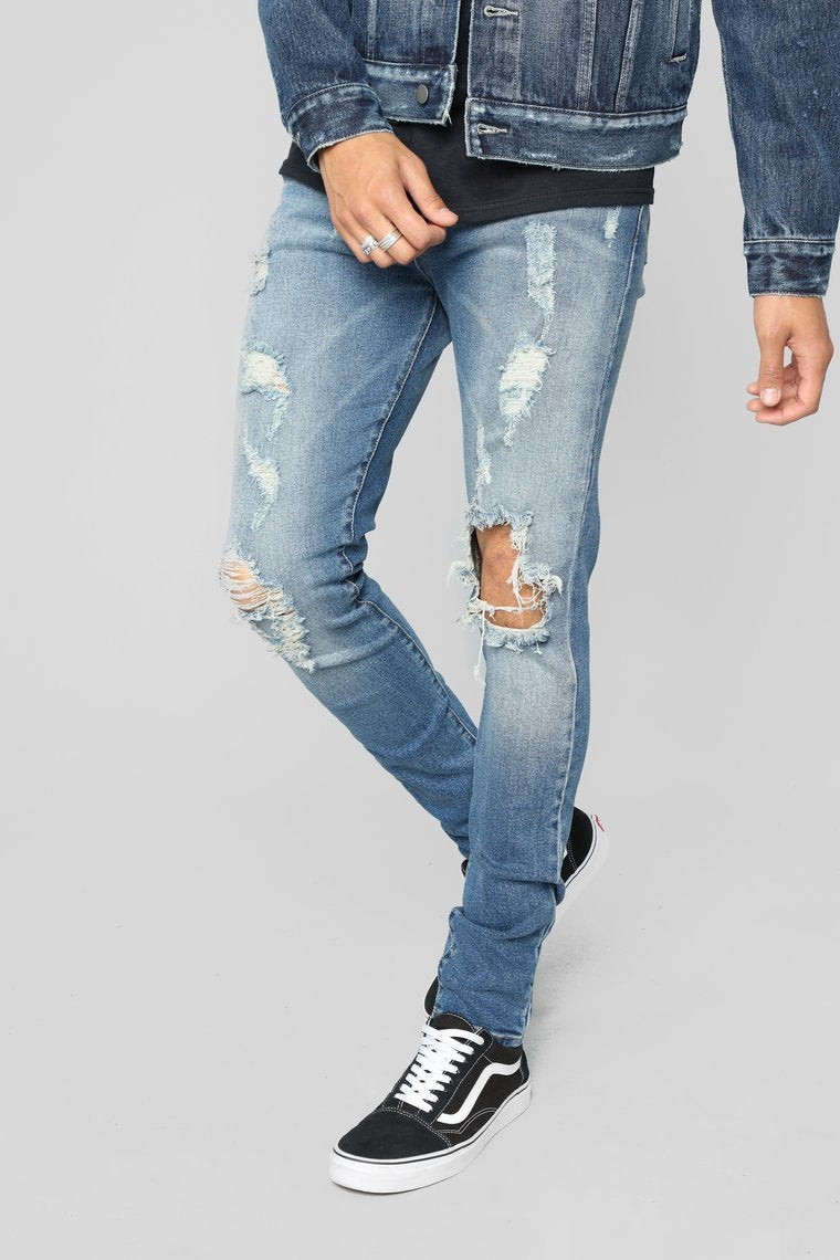 Brent Skinny Jeans - MediumWash